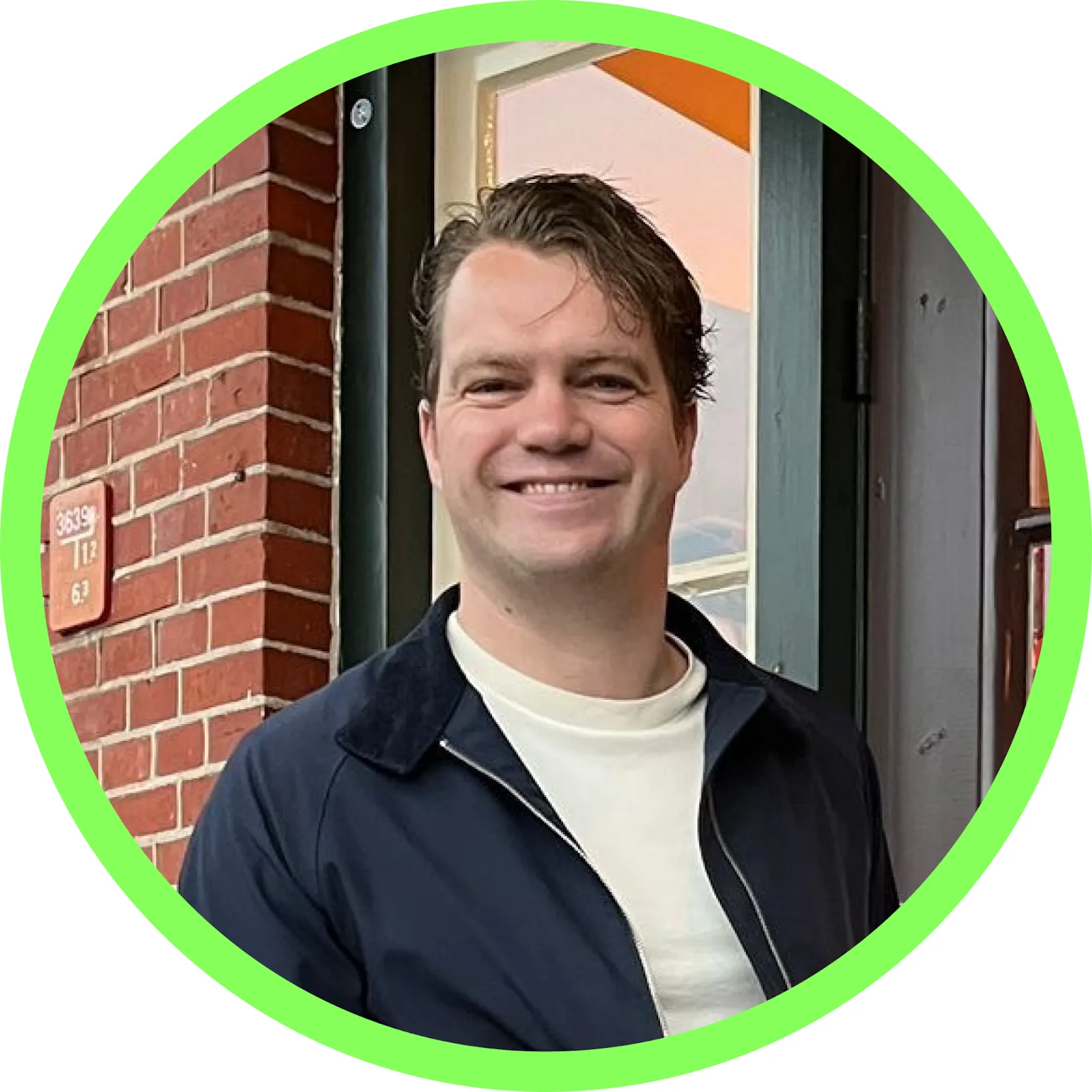 Professionele LinkedIn profielfoto van Bouke Majoor