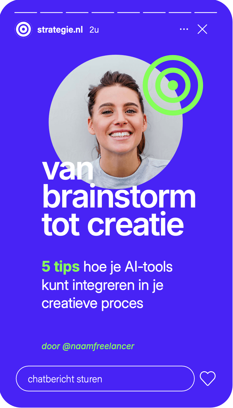 Strategie.nl Story-creative: van brainstorm tot creatie