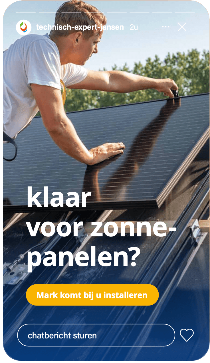 Jansen Story-creative: klaar voor zonnepanelen