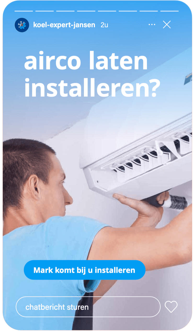 Jansen Story-creative: airco laten installeren